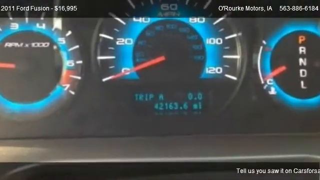 2011 Ford Fusion SE - for sale in Tipton, IA 52772 смотреть онлайн