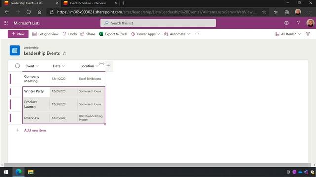 Microsoft Lists | Create a List with a Calendar View смотреть онлайн