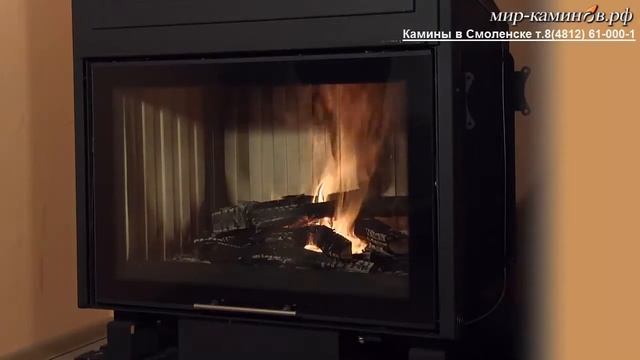 Камины г.Смоленск: метровая каминная топка "Вега 1000" смотреть онлайн
