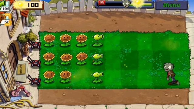 Гра в PVZ 1 українською мовою. смотреть онлайн