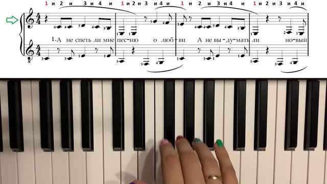 Клавиши с нуля - 5 урок Light. Чиж & Co - О любви - на пианино - играем и поём. смотреть онлайн