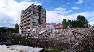 Снос дома за 3 минуты