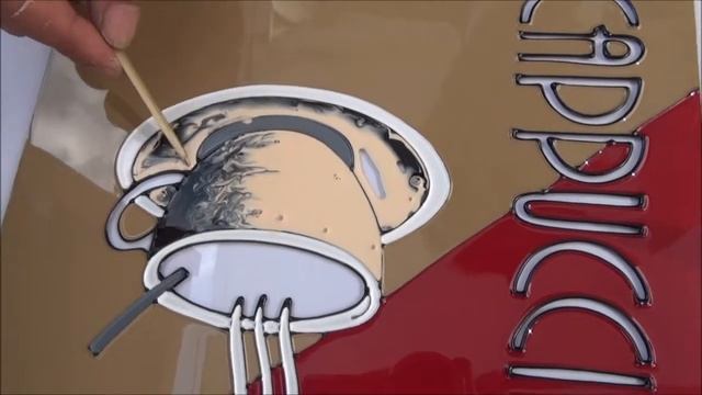 Витраж кофейная чашка мастер-класс Color Kit смотреть онлайн