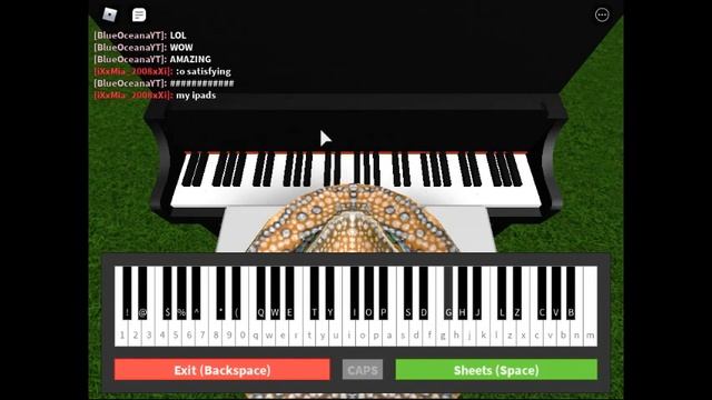 Roblox Piano Giornos theme (i did bad sheets on desc) смотреть онлайн