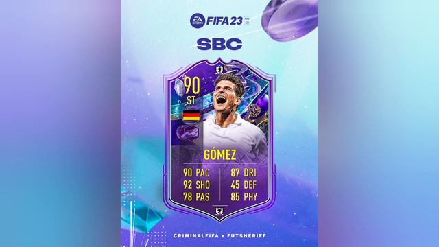 Mario Gomez FUT Fantasy Hero Card Coming Stats Predicted - FIFA 23 смотреть онлайн