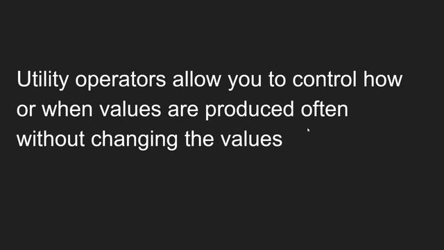 12. Choose right RxJS Operator from the list of categories of operators for an Observable - RxJS смотреть онлайн