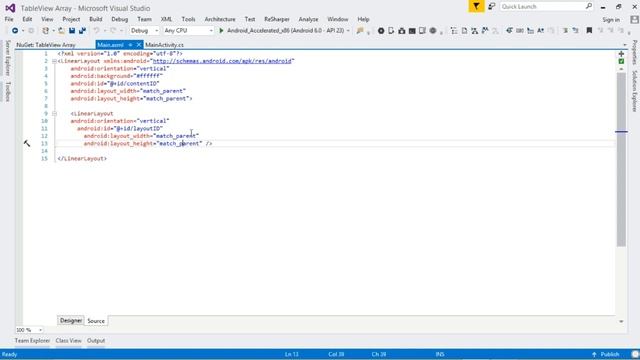 Xamarin Android TableView Ep.01 : Fill From Array,OnRowClick смотреть онлайн