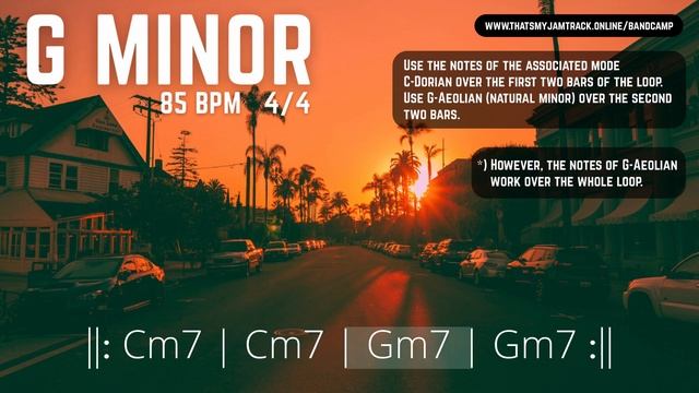Groovy Neo-Soul Backing Track for Bass // G Minor // 85 BPM смотреть онлайн