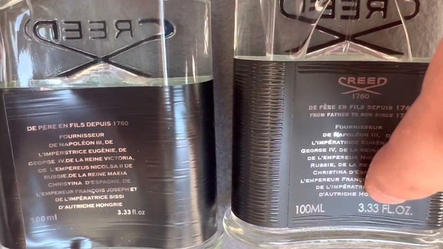 Fake vs Real Tester Creed Aventus EDP Perfume 100 ml смотреть онлайн