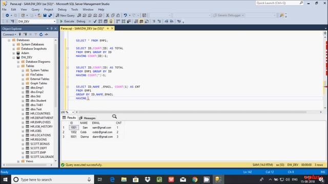 Finding Duplicate Records in SQL Server смотреть онлайн