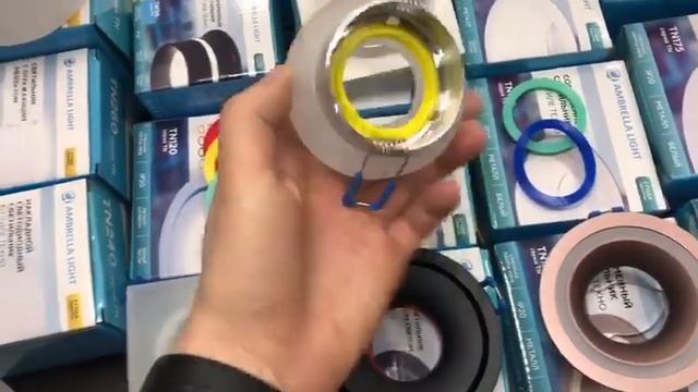 Встраиваемые светильники Ambrella Techno Spot TN120 и TN121 смотреть онлайн