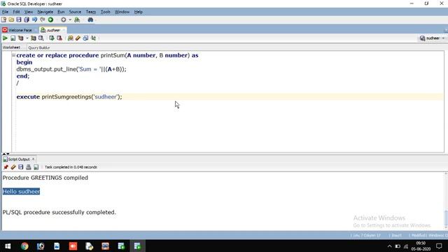 PL/SQL 11 - Procedures & Functions смотреть онлайн