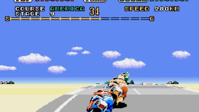 Super Hang On Enhanced (Hack) - Mega Drive/Genesis - Arcade Mode - All Courses Finished смотреть онлайн