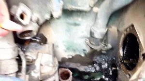 замена помпы на Вольво ВНЛ D12D