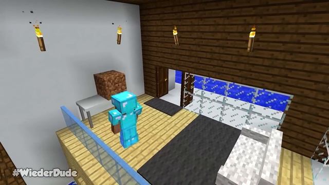 Minecraft NOOB vs PRO vs GOD: MODERN HOUSE ON WATER BUILD CHALLENGE in Minecraft / Animation смотреть онлайн