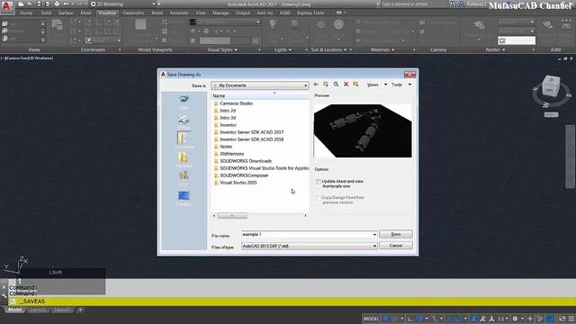 Autocad How To Save Part Of Drawing As New File Tutorial смотреть онлайн