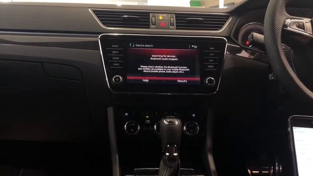 How to connect your phone via Bluetooth to SKODA смотреть онлайн