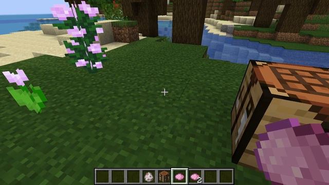 How to Make PINK DYE in Minecraft! смотреть онлайн