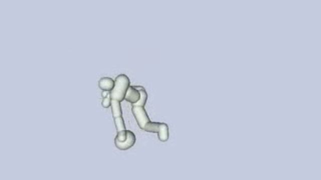 Ragdoll Demo (Python + ODE) смотреть онлайн