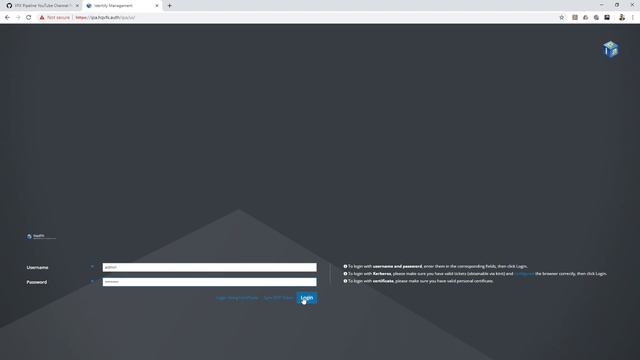FreeIPA - Web User Interface смотреть онлайн