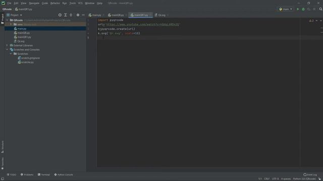 How To Make QR CODE in Python Tamil | DP STUDIO | MR.PROGRAMMER SERIES EPISODE 2 - VIDEO 3. смотреть онлайн