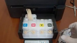 Epson L210   L350, Обзор , Установка . Подключение  .