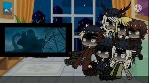 Реакция Как приручить дракона на Годзиллу|httyd react|Gacha club reaction|GCRV (читать описание)