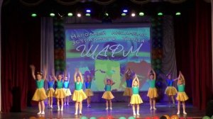 Ритмичный детский танец. Легкий танец