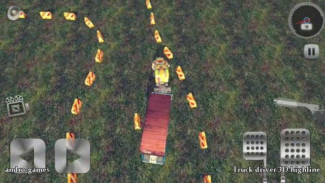 Truck driver 3D highline (by Pilorama) - simulation game for android - gameplay. смотреть онлайн