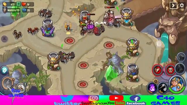 king of defense level 35 nightmare with local hero смотреть онлайн