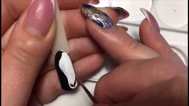 Glow in the Dark Halloween Nails | Ghostface(Scream)???| Призрачное лицо. Дизайн ногтей Хеллоуину смотреть онлайн