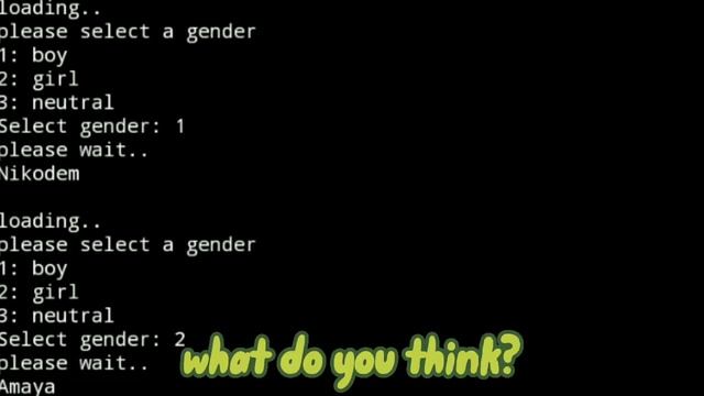 Python - Name Generator смотреть онлайн