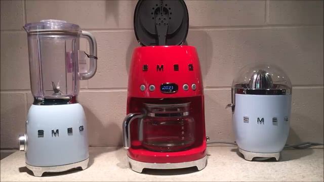 Smeg Instructional Video Drip Coffee Maker DCF01 / DCF02 Tutorial - see description смотреть онлайн