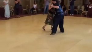 Танго Милонга- репетиция — Алехандра Мартиньян и Аоникен Кирога