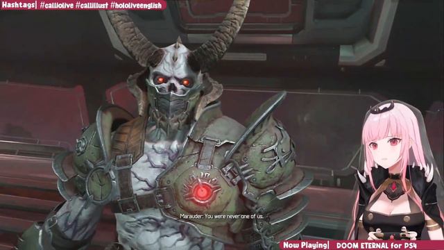 Calli Meets the Marauder in DOOM Eternal смотреть онлайн