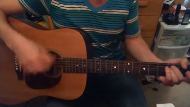 Radiohead - The Bends - Acoustic Guitar Cover with Vocals смотреть онлайн