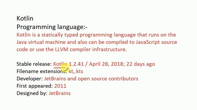 kotlin introduction lacture1 смотреть онлайн
