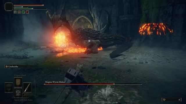 MAGMA WYRM MAKAR // Elden Ring // Part 32 // Blind Let's Play Playthrough смотреть онлайн