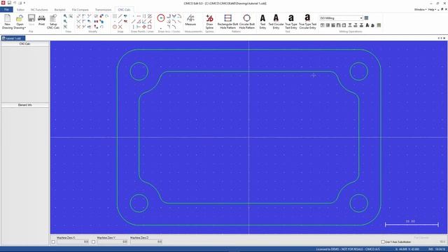 CNC-Calc (2D CAD/CAM) add-on for CIMCO Edit (6/6) смотреть онлайн