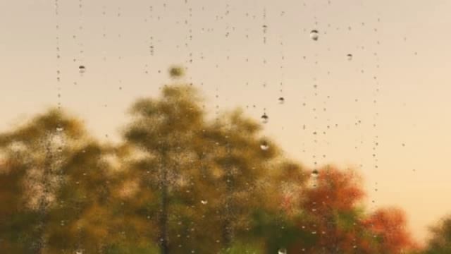 Vue 11 particles, Rain drops on glass смотреть онлайн