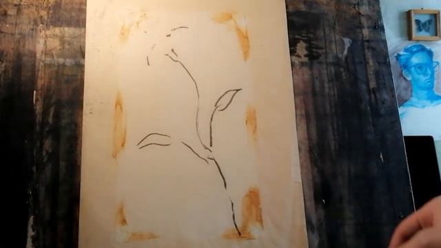 Весёлая кисточка # 5/ Тушь, черно-белые узоры смотреть онлайн