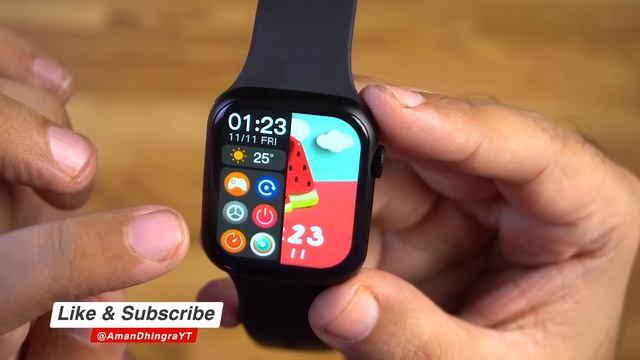 Gazab *Apple Watch* Clone ⚡️ Fire-Boltt Ring Plus Review - Best Bluetooth Calling Smartwatch 2022!! смотреть онлайн