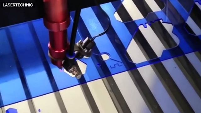 Резка акрила на лазерном станке Precision смотреть онлайн