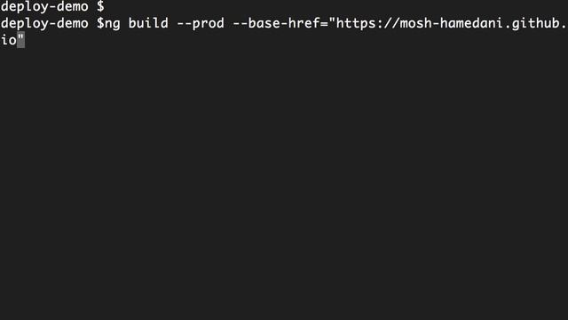Angular | Beginner to Pro #177 - Deploying to GitHub Pages [By Mosh Hamedani] смотреть онлайн