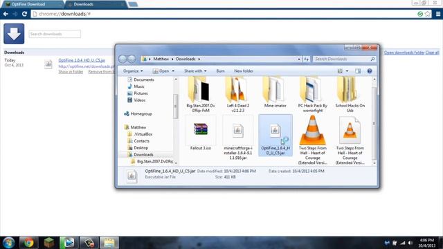 Minecraft How to install Optifine 1.6.4 [Easy] смотреть онлайн