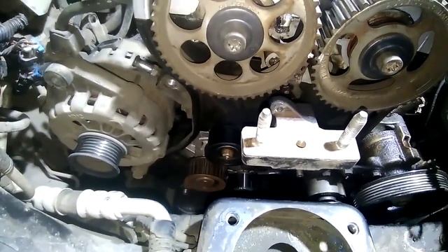 Пробита пр. ГБЦ. CHEVROLET Lacetti 1.8 sed. Розбір двигуна для заміни смотреть онлайн