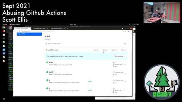 DC207 - Abusing Github Actions смотреть онлайн