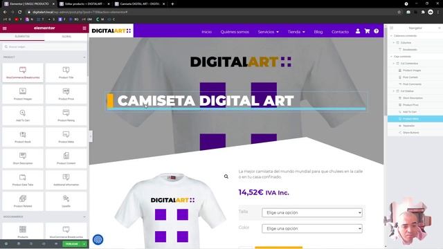 PLANTILLA de PRODUCTO (SINGLE WOOCOMMERCE) - CURSO de ELEMENTOR PRO #13 - Tutorial en Español смотреть онлайн