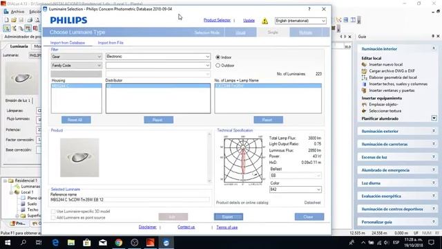 Práctica 1 interiores Dialux смотреть онлайн