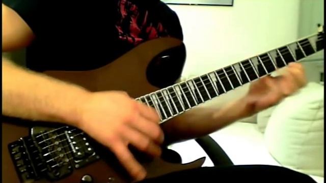 Caprice 24 Paganini - guitar improvisation + TAB смотреть онлайн
